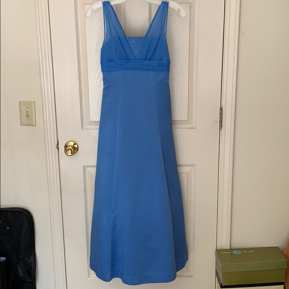 Blue girls dress